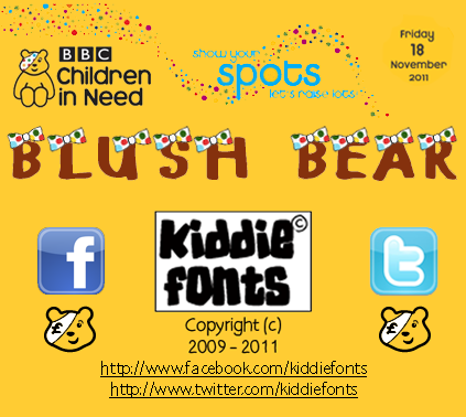 BLUSH BEAR Font